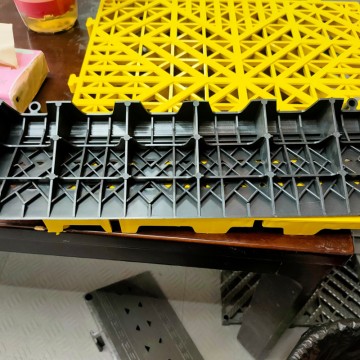 Multi-Purpose Heavy-Duty Car Wash Floor Mat Mold